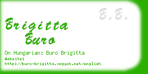 brigitta buro business card